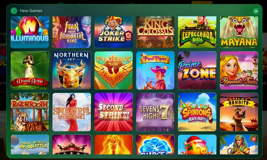 Кешер casino — интерфейс и бонусы